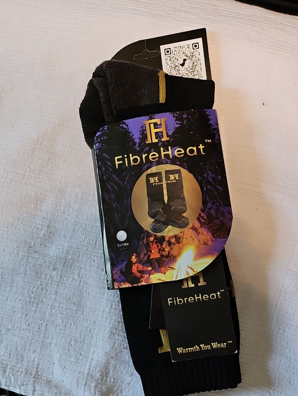 FibreHeat Self Heating Socks NWT size Large